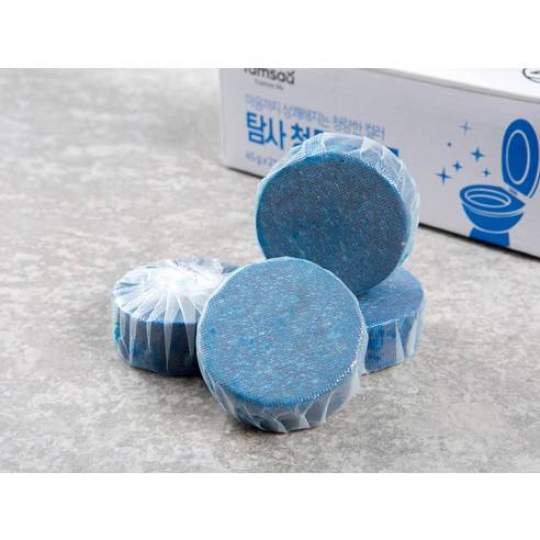 변기 청소, 이제 캡슐 하나로 끝내세요!