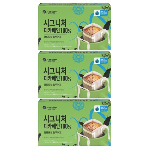 맥널티 디카페인100% 핸드드립 원두커피, 8g, 24개입, 72개, 8g
