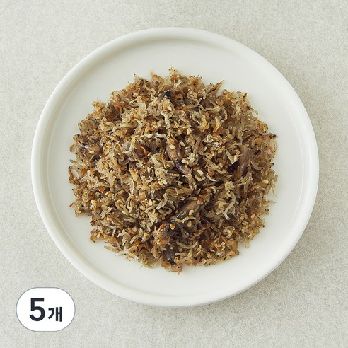 킨더가든 꼬마멸치볶음과 꼴뚜기친구, 40g, 5개