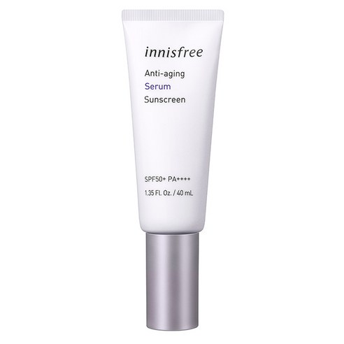 이니스프리 안티에이징 세럼 선스크린 SPF50+ PA++++, 2개, 40ml