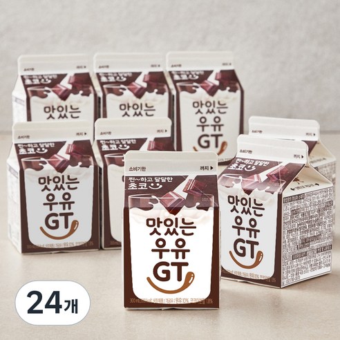 남양유업 맛있는우유 GT 초코, 300ml, 24개