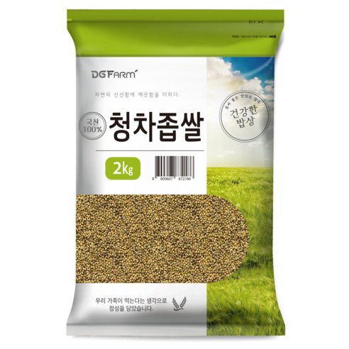 건강한밥상 국산 청차좁쌀, 2kg, 1개