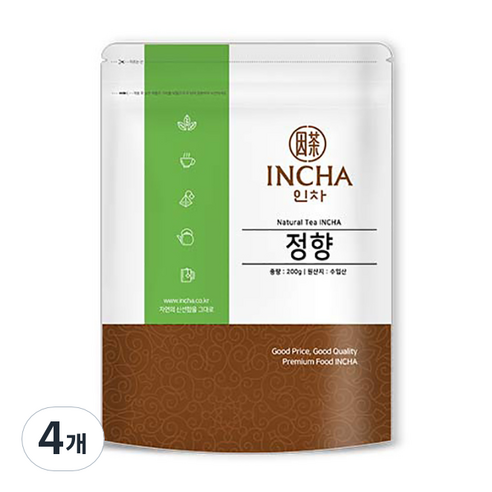 인차 정향, 200g, 4개