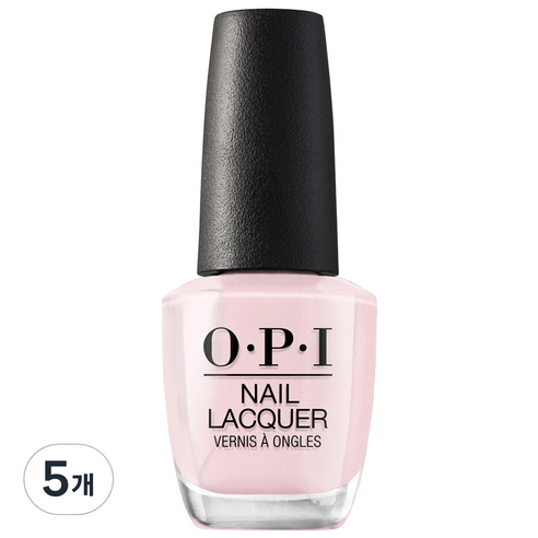 오피아이 네일락커 매니큐어, N51, 5개, 15ml