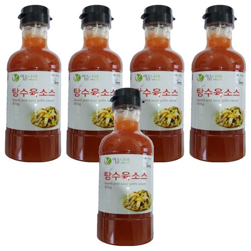 이슬나라 탕수육소스, 5개, 470g