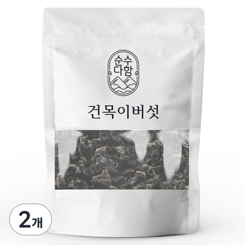 순수다함 건목이버섯, 300g, 2개