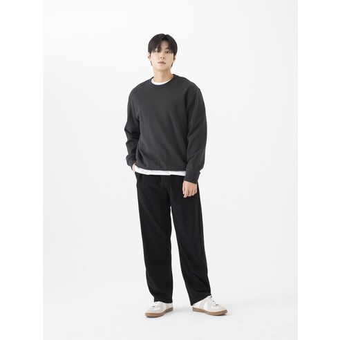 캐럿 데일리 와이드핏 트레이닝팬츠