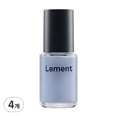 르멘트 컬러 네일 매니큐어, 41 슈슈블루, 14ml, 4개