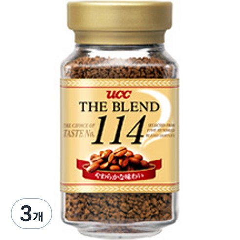 유씨씨 더 블렌드 114 인스턴트 커피, 1개입, 3개, 90g