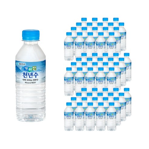 가야산천년수 생수, 330ml, 60개