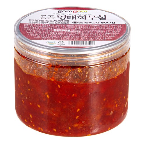 입맛 돋우는 밥도둑, 곰곰 명태회무침으로 식탁을 풍성하게!