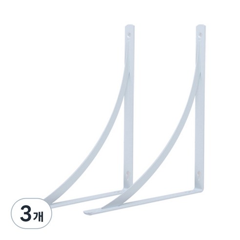 E.T.SHOP 반달선반대 화이트, 6개