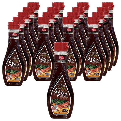 참 우리식품 고기엔 참소스, 300g, 18개