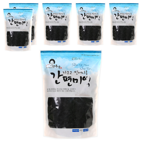 안옥남 자르고 씻어나온 간편미역, 300g, 6개