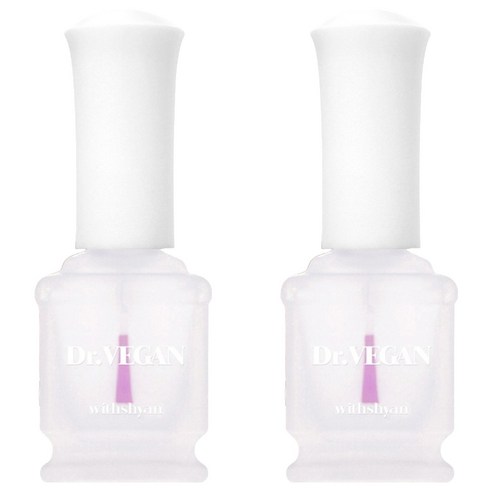 위드샨 닥터비건 손톱 영양 강화제 + 미니 가이드, 15ml, 2개