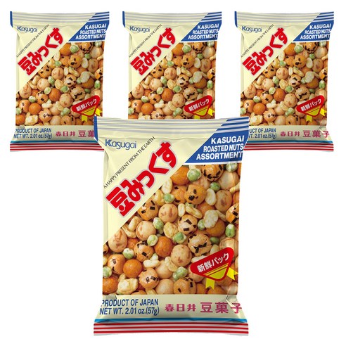 카슈가이 마메믹스 과자, 57g, 4개