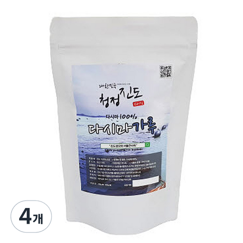 진도장모와서울큰사위 진도 다시마 분말, 200g, 4개