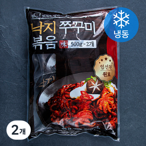 원미푸드 낙지쭈꾸미볶음 (냉동), 1kg, 2개