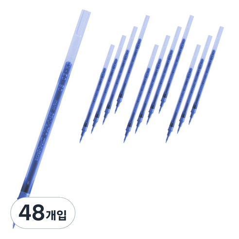 미쯔비시 시그노 유니볼 리필심 UMR-1 0.38mm, 블루(블루심), 48개
