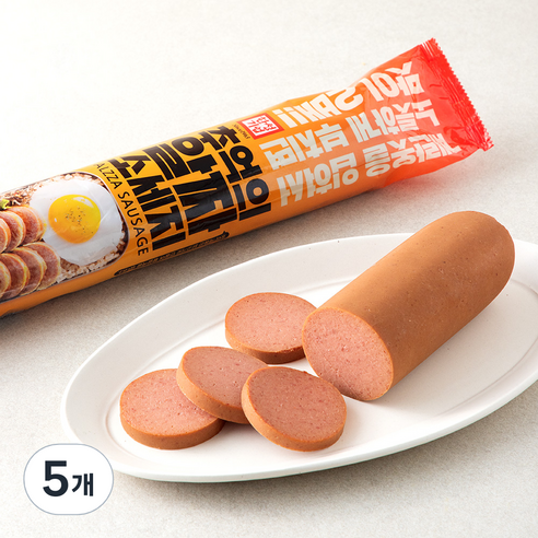 한성기업 추억의 알짜소세지, 1kg, 5개