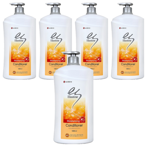 엘라스틴 모이스처라이징 케어 컨디셔너, 1.8L, 5개