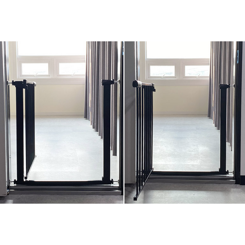 안전과 편리함을 동시에 제공하는 반려동물 안전문