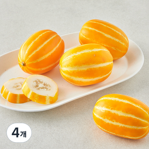 당도선별 성주 참외 중소과 3~5입, 1kg(3~5입), 4개