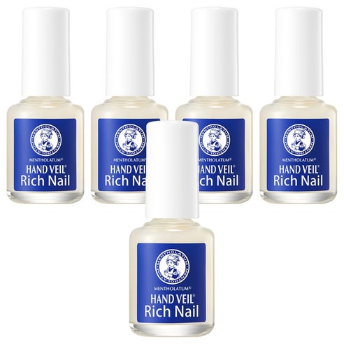 멘소래담 핸드베일 뷰티 프리미엄 리치네일 리페어 코트, 10ml, 5개