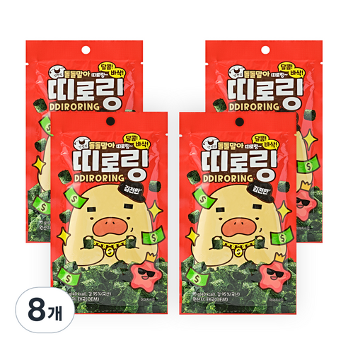 만전김 띠로링, 10g, 8개