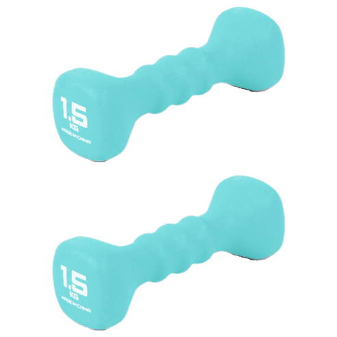 아이워너 네오프렌 사각 아령, 1.5kg, 2개