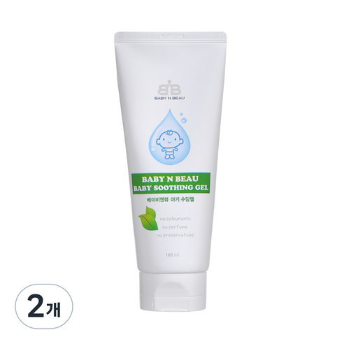 베이비앤뷰 수딩젤, 180ml, 2개