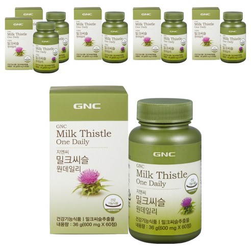 GNC 밀크씨슬 원데일리, 60정, 6개