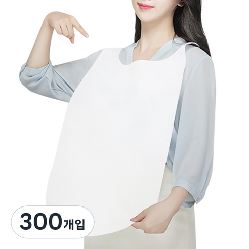소프런 국산 일회용 앞치마 A형 100개입, 300개입