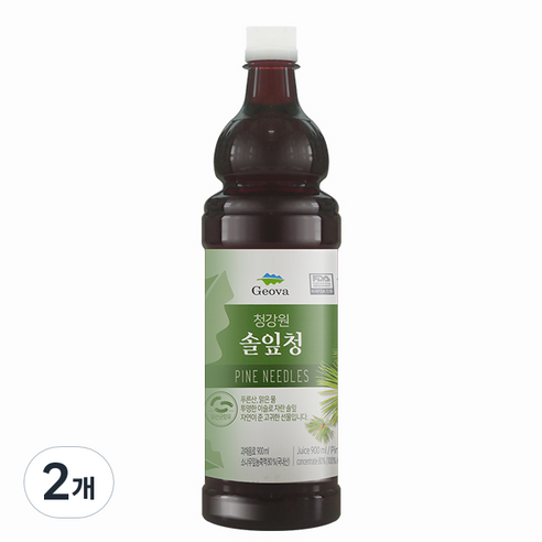 조은약초 솔잎청 엑기스, 900ml, 2개