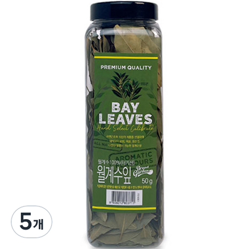 브레드가든 월계수잎 향신료, 50g, 5개