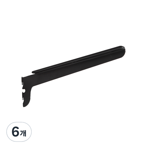 오빌 블랙 찬넬 받침대, 6개