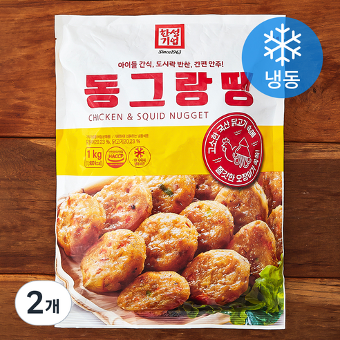 한성기업 동그랑땡 (냉동), 1kg, 2개