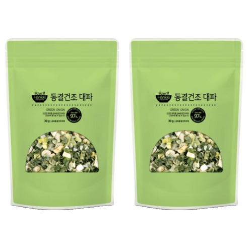 바로한끼 동결건조 대파, 30g, 2개