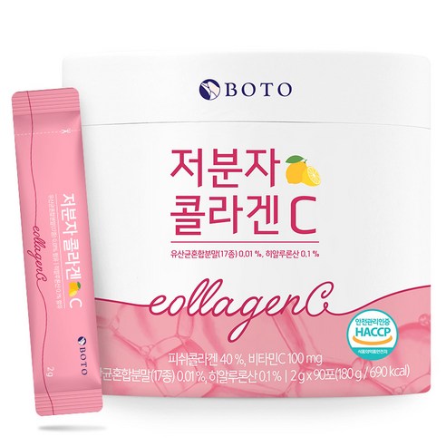 보뚜 저분자 콜라겐 C, 180g, 3개