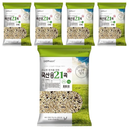국산 혼합 21곡, 2kg, 5개