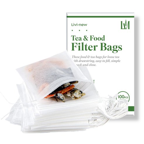 리비뉴 국물 육수용 일회용 다시백, 소(S), 100개입, 1개