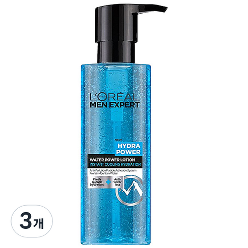 로레알파리 맨 엑스퍼트 이드라파워 에센스 스킨, 120ml, 3개