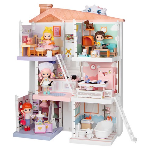 우리 아이 상상력을 키워줄 비밀 아지트! 🏡 젠토이 마이 리틀 빌라, 엄마의 육아 고민을 덜어줄까요? 인형의집