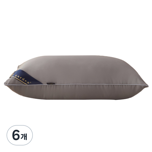 비투윈 편안한 베개솜 800g, 그레이, 6개