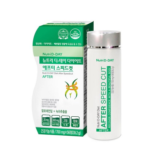 뉴트리디데이 NEW 다이어트 애프터 스피드컷, 39.2g, 5개