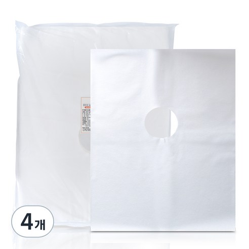 편리안 일회용 안면 베개커버 위생시트 36x45cm 100p, 4개