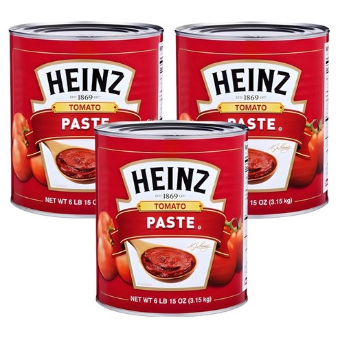 하인즈 토마토 페이스트, 3.15kg, 3개