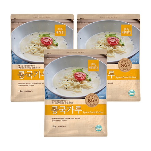 배대감 콩국가루, 1kg, 3개