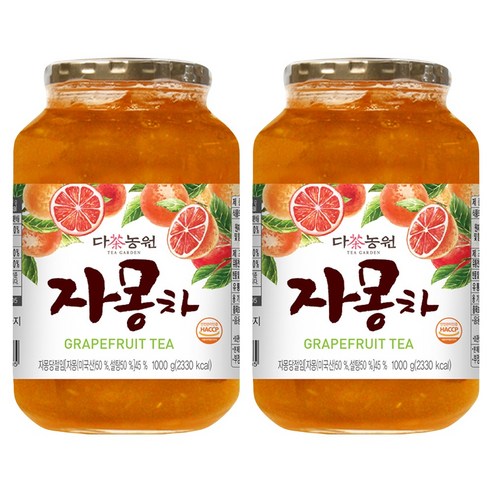 다농원 자몽차, 1kg, 2개