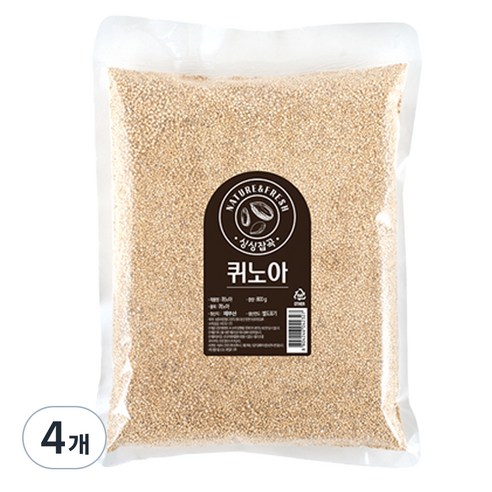 월드그린 싱싱 퀴노아, 800g, 4개